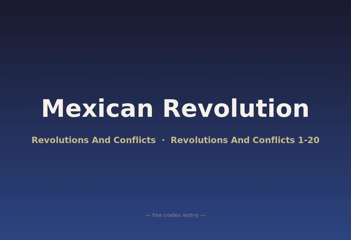 Mexican Revolution